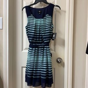 IZ Buyer juniors striped dress